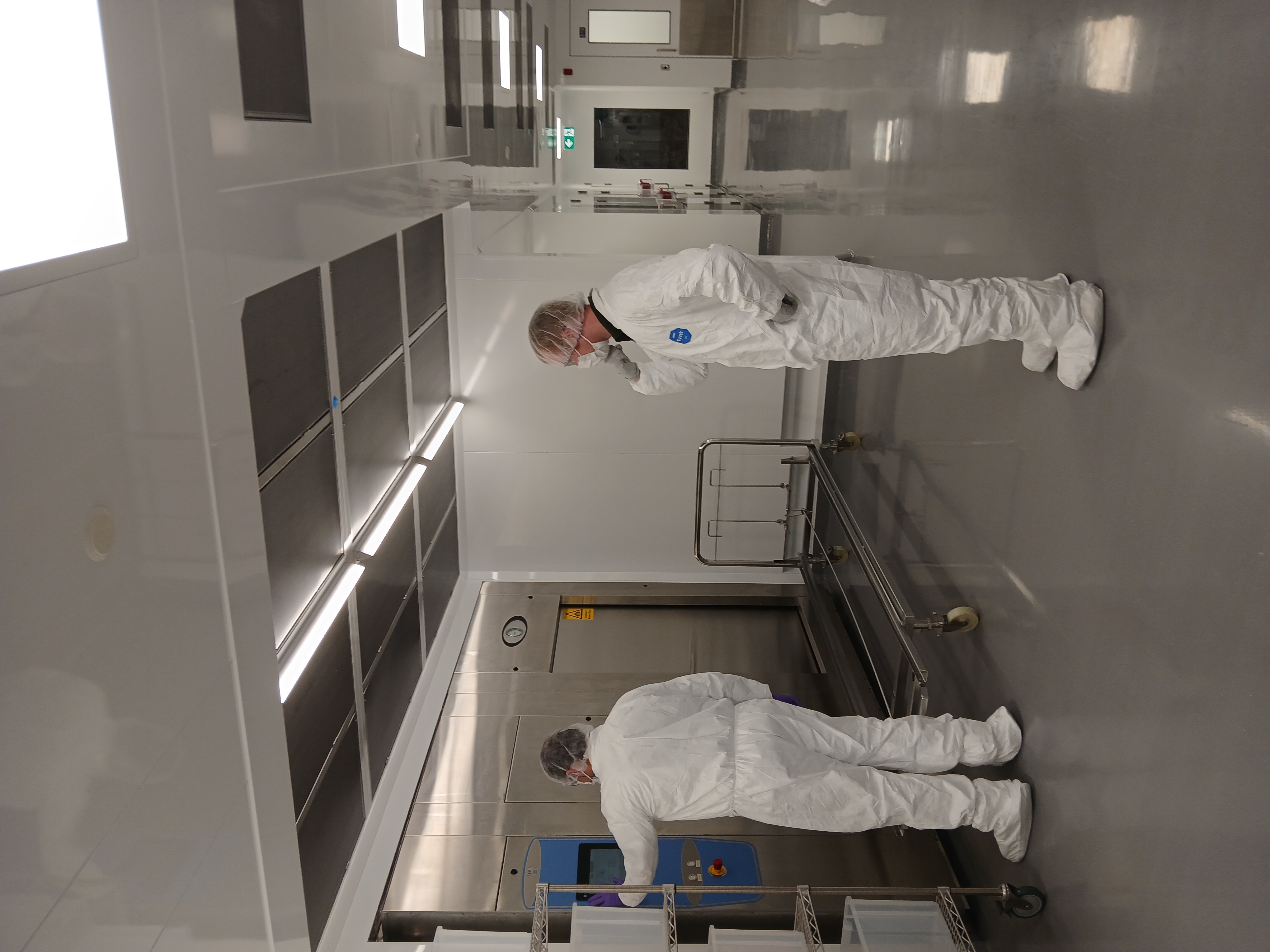 HVAC System Inside Cleanroom